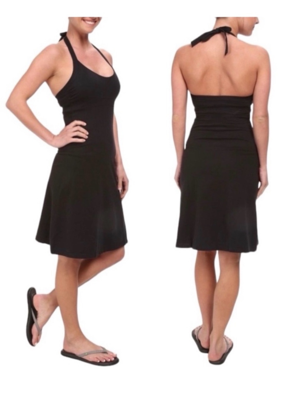 Patagonia Black Halter Dress